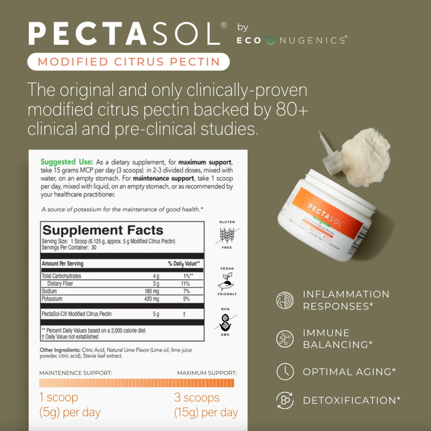 PectaSol Modified Citrus Pectin (Small)