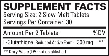 Glutathione – Sublingual